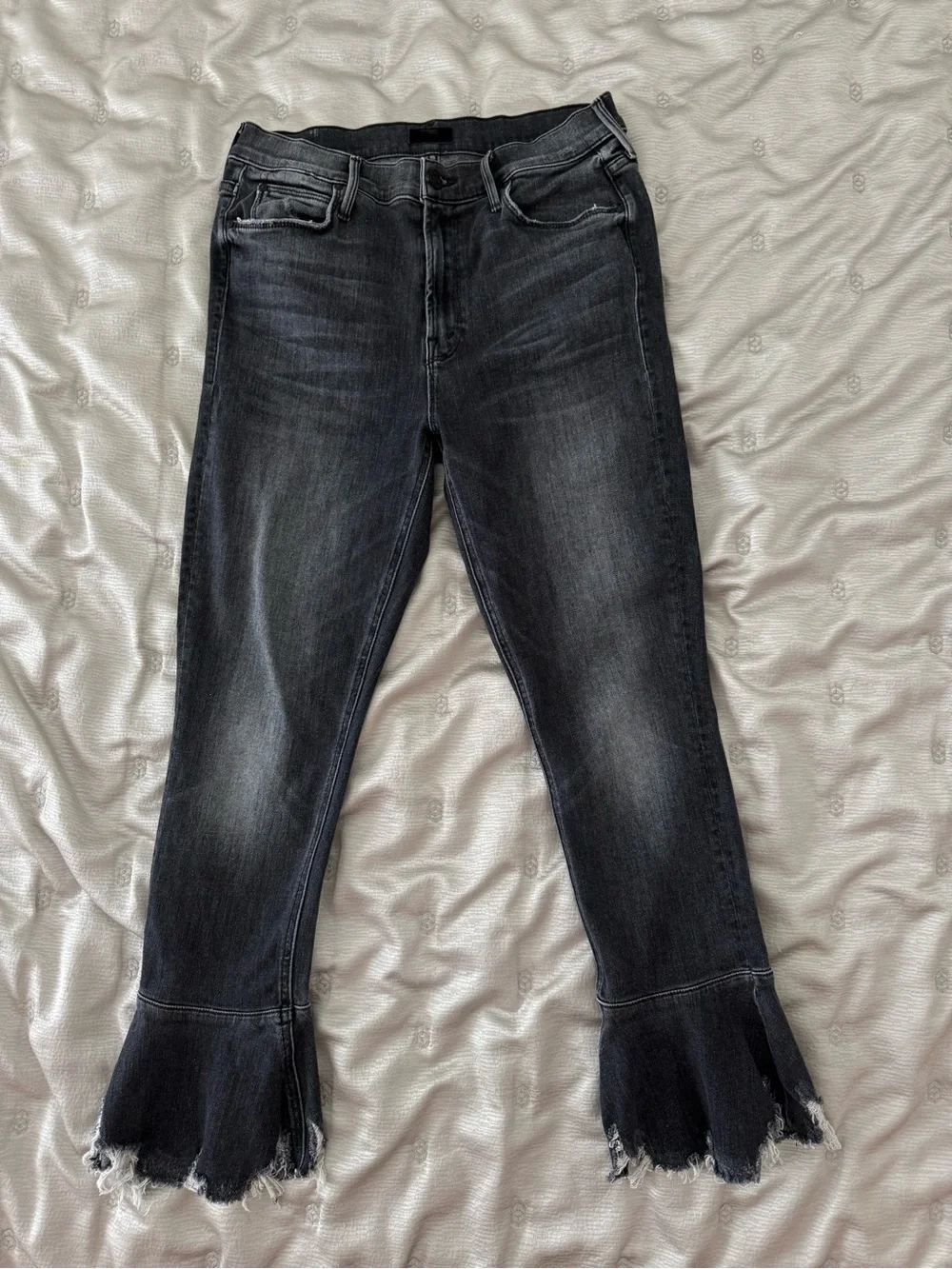 Mother The ChaChaChew Cropped Flare Jeans Size 29